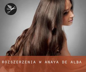 Rozszerzenia w Anaya de Alba